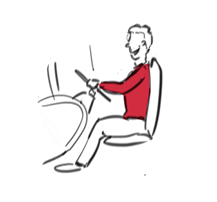 Zithouding Auto Button